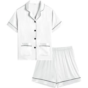 Satin Kid Pajamas for Girls - Silk Pjs Set